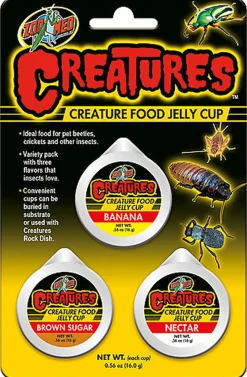 Zolux - Capsules Gelées Creatures pour Insectes - x3