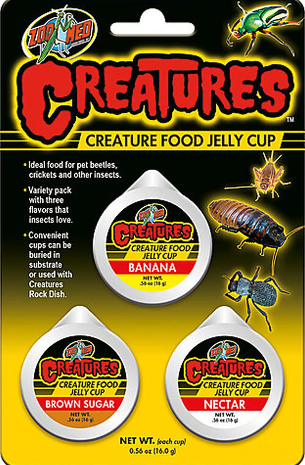 Zolux - Capsules Gelées Creatures pour Insectes - x3
