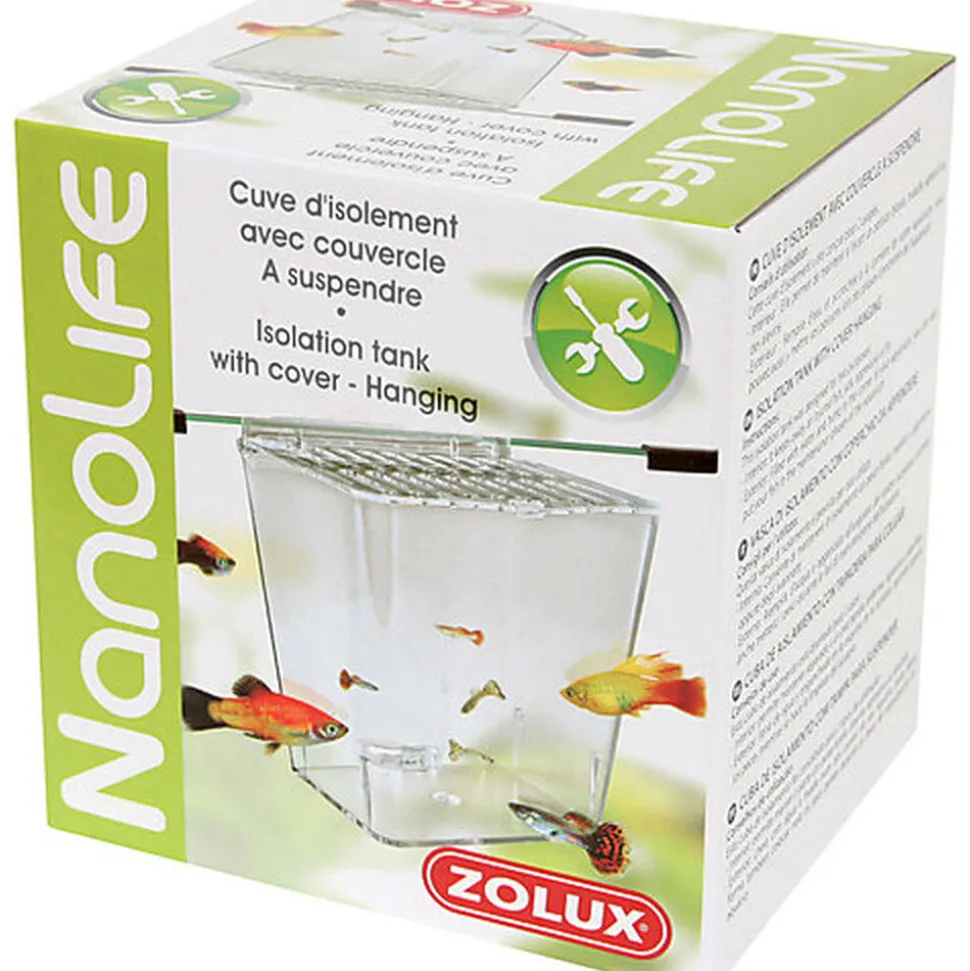 Zolux - Cuve d'Isolement à Suspendre pour Poissons - 13,5cm