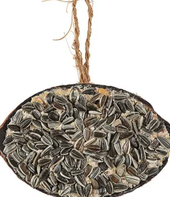 Zolux - Demi noix de coco avec graisse et graines de tournesol - 250g