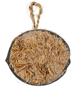 Zolux - Demi noix de coco avec graisse et vers de farine - 200g