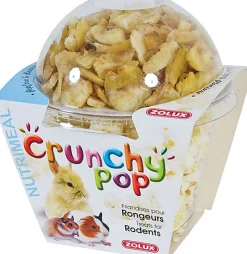 Zolux - Friandises Crunchy Pop à la Banane pour Rongeurs - 63g