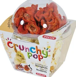 Zolux - Friandises Crunchy Pop à la Carotte pour Rongeurs - 43g