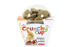 Zolux - Friandises Crunchy Cup à la Luzerne et Persil pour Rongeur - 200g