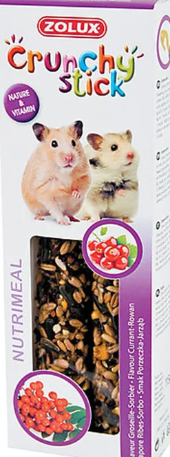 Zolux - Friandises Crunchy Stick Groseille et Sorbier pour Hamster - 115g