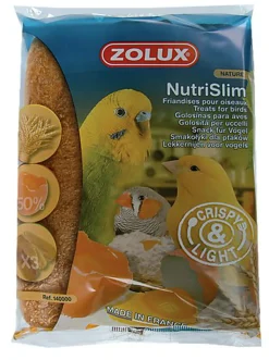 Zolux - Friandises Nutrislim Nature pour Oiseaux - 3x20g