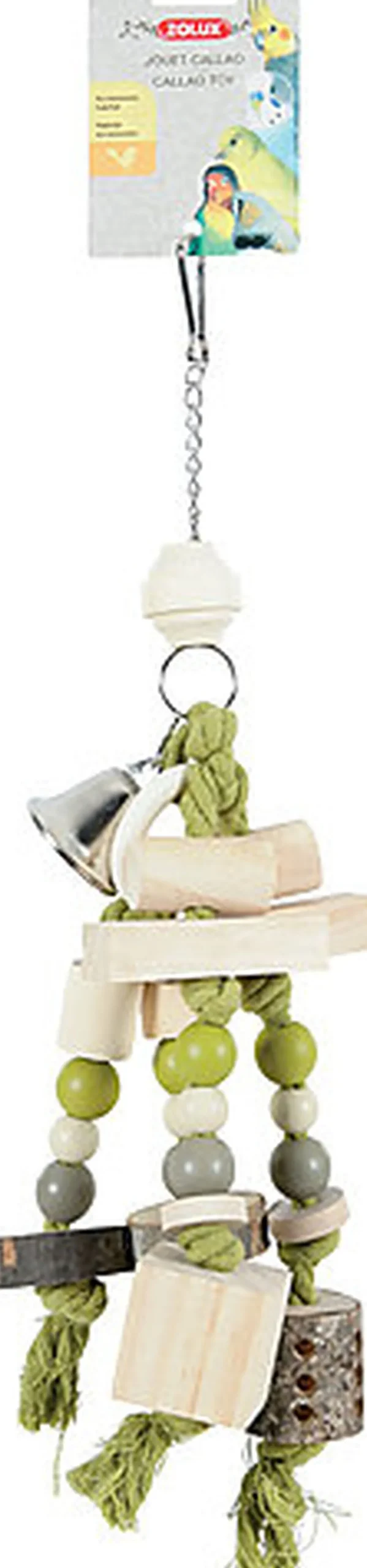 Zolux - Jouet Callao en Bois pour Perroquet - 57cm
