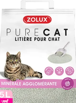 Zolux - Litière Purecat Agglomérante Parfumée - 5L