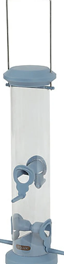 Zolux - Mangeoire Silo 4 Perchoirs pour Oiseaux du Ciel - Gris