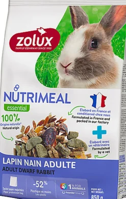Zolux - Mélange Aliment Nutrimeal Pour Lapin Adulte