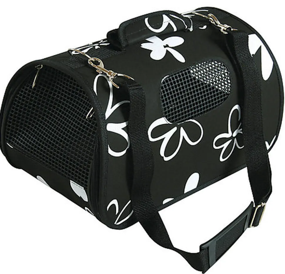 Zolux - Panier de Transport Flower Noir pour Chien