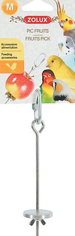 Zolux - Pic Fruit à Suspendre en Métal pour Oiseaux