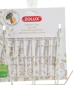 Zolux - Ratelier à Foin en Métal pour Rongeurs - Beige