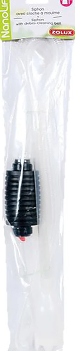 Zolux - Siphon NanoLife avec Poire d’Amorçage et Cloche à Moulme pour Aquarium