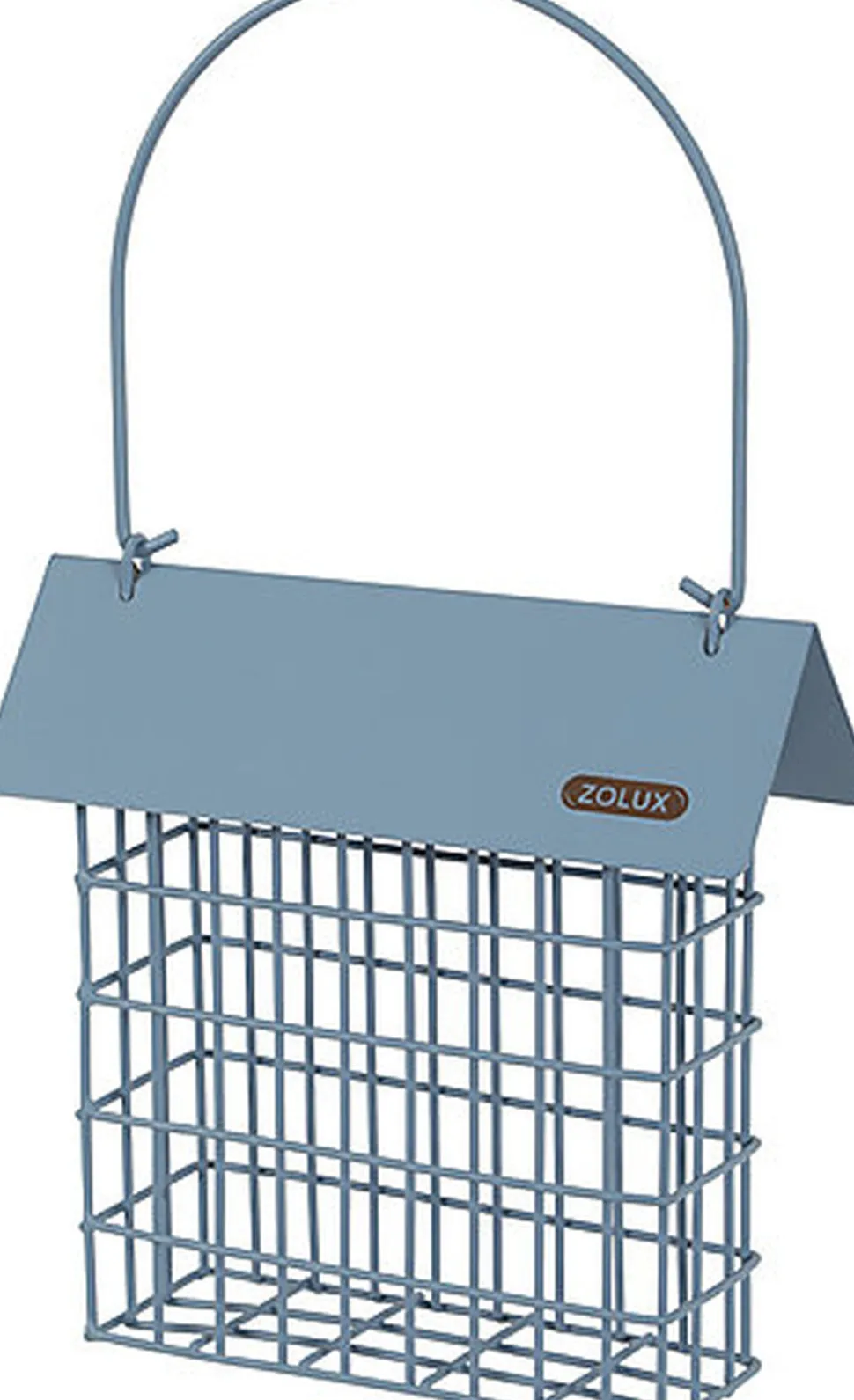 Zolux - Spport Pain de Graisse avec Toit pour Oiseaux du Ciel - Gris