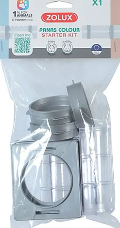Zolux - Start Kit Connexion Panas Tube Droit pour Rongeurs