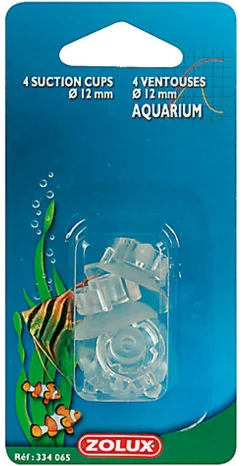 Zolux - Ventouses Tuyau Ø12mm pour Aquarium - x4