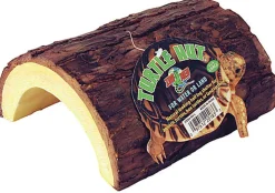 Zoomed - Abri demi tronc en céramique pour tortues