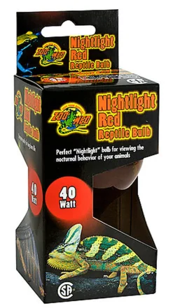 Zoomed - Ampoule chauffante infrarouge nocturne pour terrarium - 40W