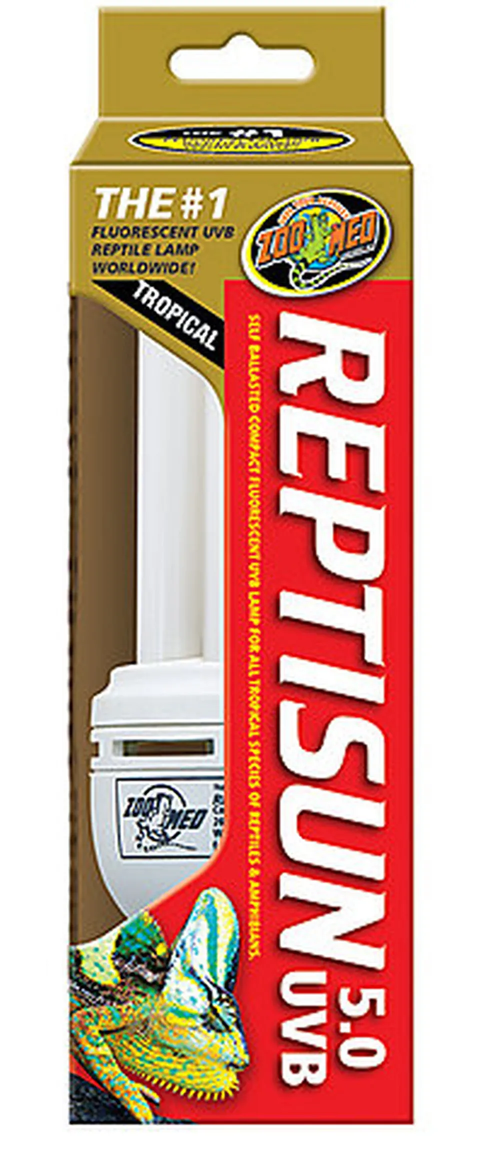 Zoomed - Ampoule Fluo Compact Reptisun Uvb 5.0 Fsc-C5e pour Terrarium - 26w