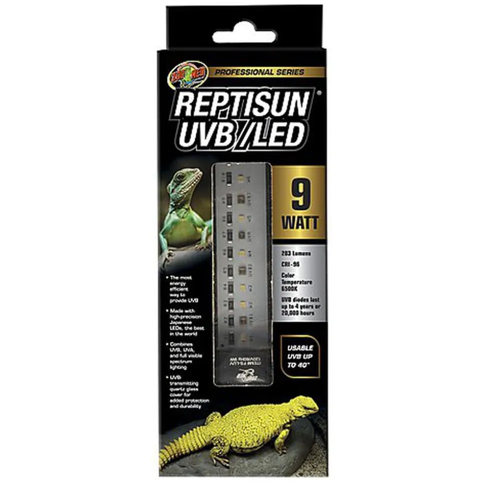 Zoomed - Ampoule LED UVB reptisun pour terrarium - 9W