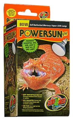 Zoomed - Ampoule Powersun chauffante, éclairante - UVA, UVB - 80W