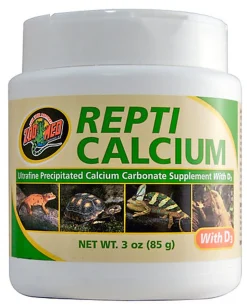 Zoomed - Complément Repti Calcium avec D3 pour Reptile - 85g