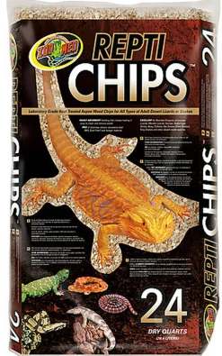 Zoomed - Copeaux de Bois Tremble Reptichips pour Lézards Désertiques et Serpents - 26,4L