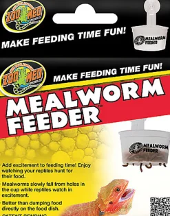 Zoomed - Distributeur pour vers de farine à fixer sur les paroies du terrarium