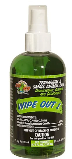 Zoomed - Désinfectant Wipe Out pour Terrarium - 250ml