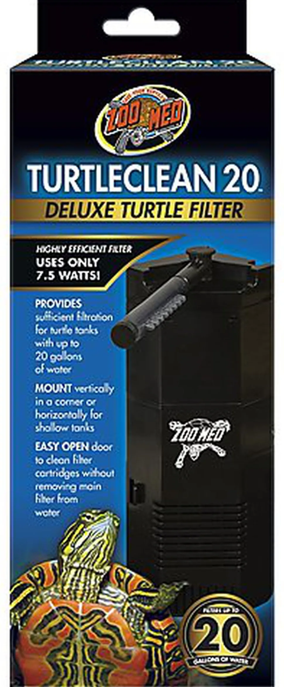 Zoomed - Filtre Turtle CLEAN TC-23E - GM