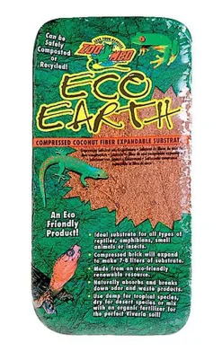 Zoomed - Substrat Naturel Fibre de Coco Compressée pour Terrarium