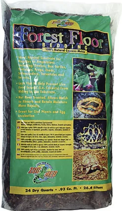 Zoomed - Substrat naturel pour reptiles - Paillis de cyprès - 26,4 L