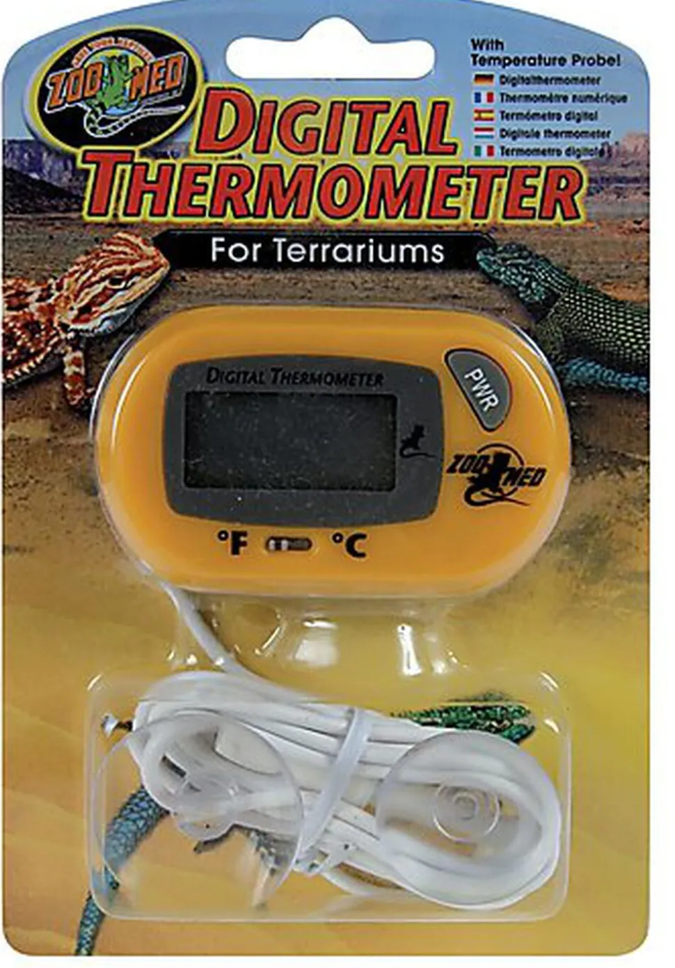 Zoomed - Thermomètre Numérique TH24E pour Terrarium