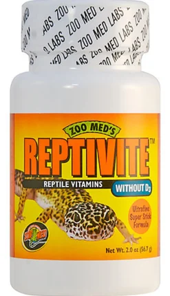 Zoomed - Vitamine Reptivite sans D3 pour Reptiles - 56,7g